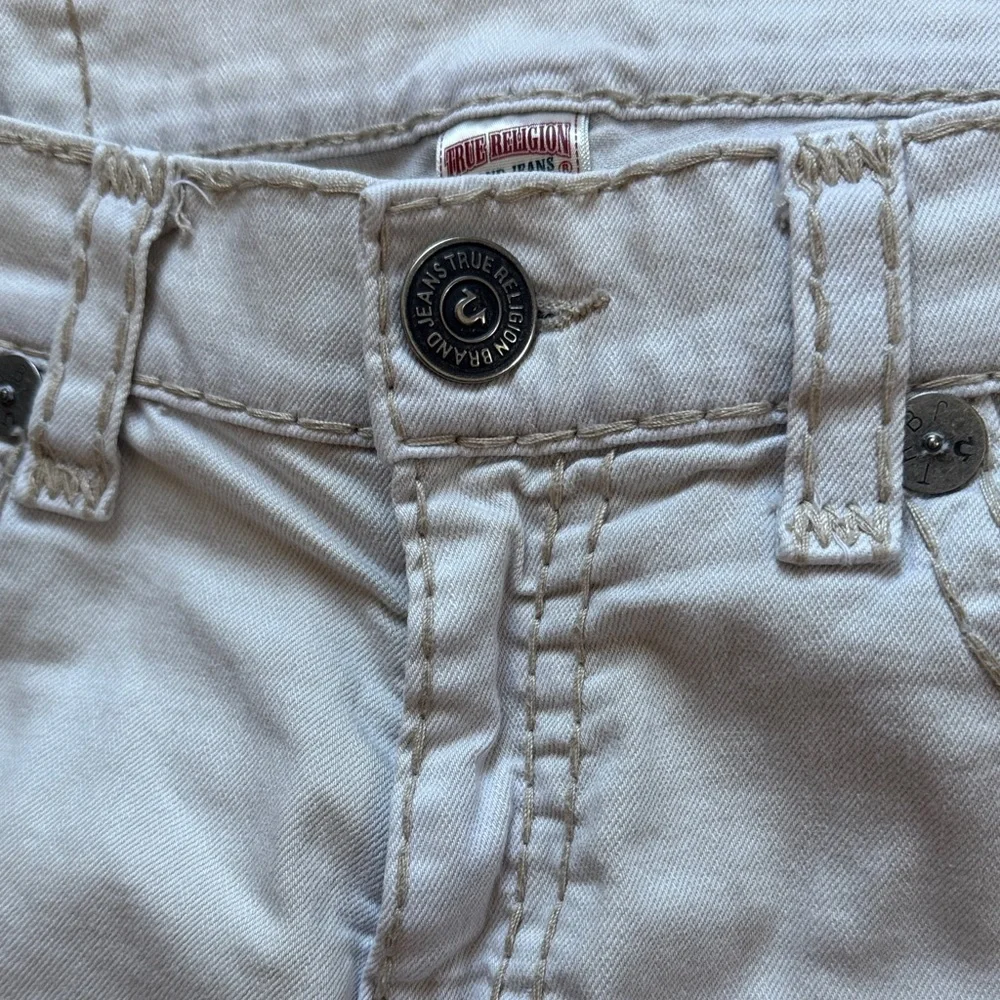 Men's True Religion White Jeans